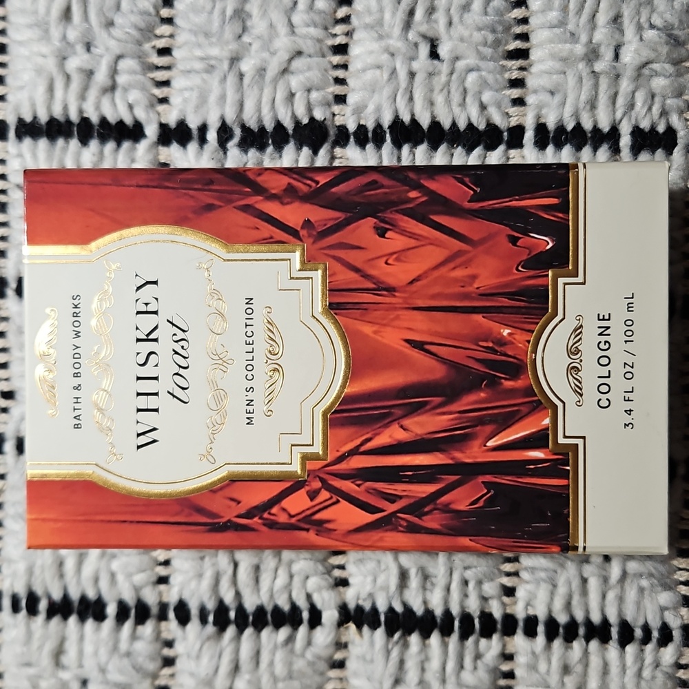 Bath & Body Works WHISKEY TOAST 3.4 Oz Men's Collection Cologne NEW MSRP $64.95